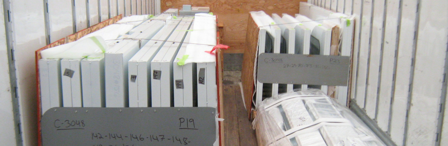 modular panels for field assembly white