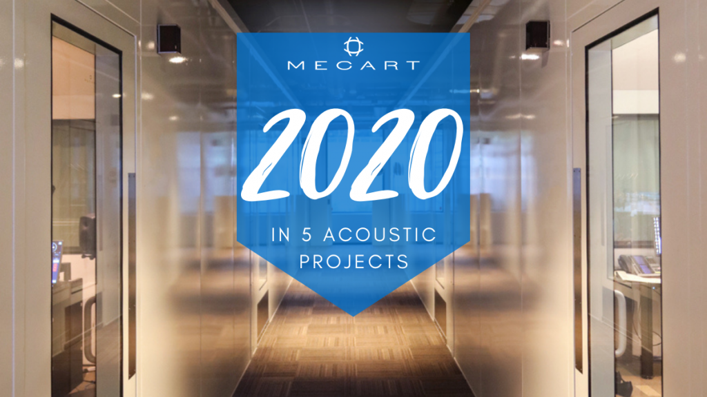 Studio, Acoustic and Noise Reduction Projects from 2020