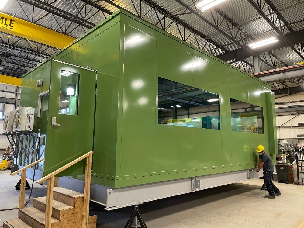 Outdoor Prefab Control Room for an Electric and Natural Gas Utility Company (1)