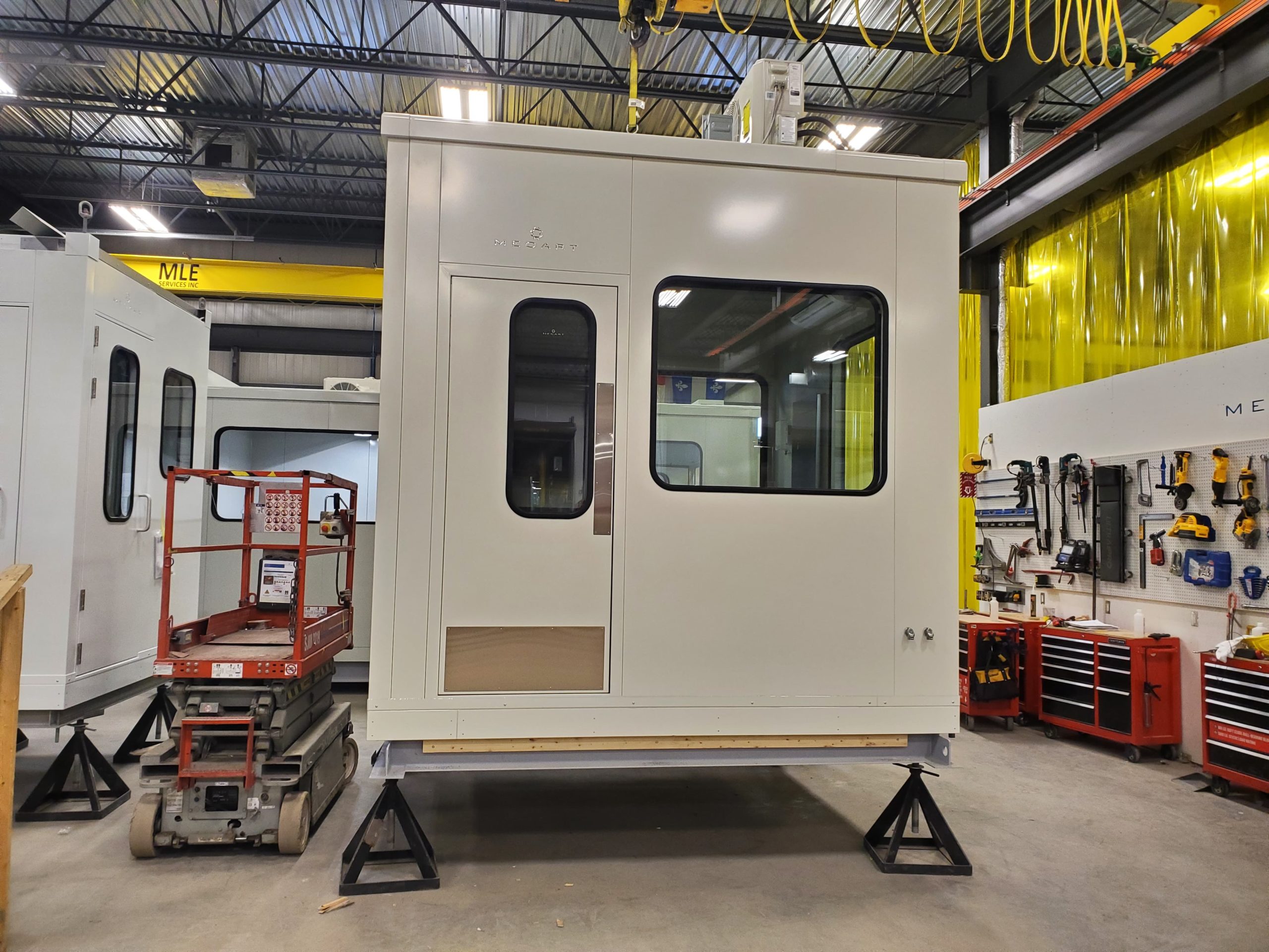 Prefab Bale Line Control Room for Pulp and Paper Mill 