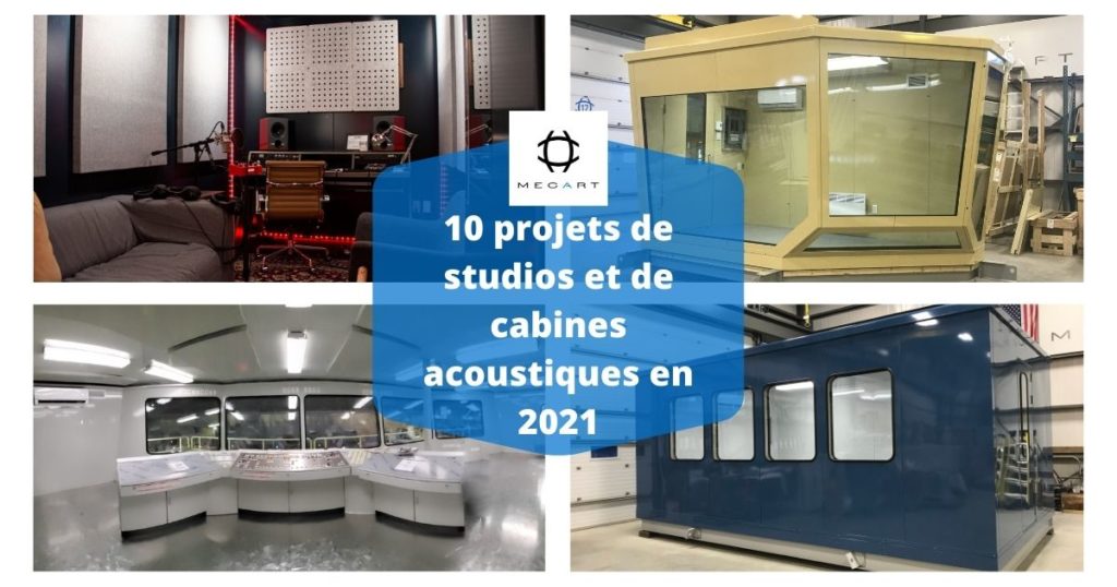 10 projets de studios et de cabines acoustiques en 2021