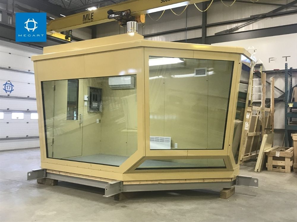 Custom Operator Cab for Copper Smelting and Refinery Industry