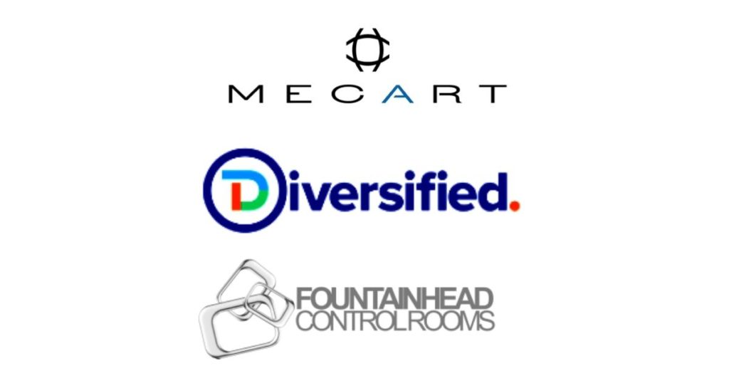 Partnership Mecart - Diversified - Foutainhead Control Rooms