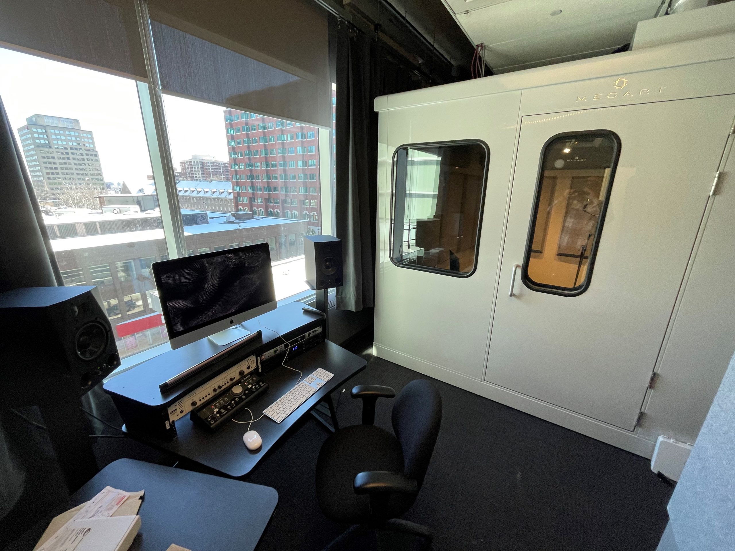 Recording Booth for a Sound Studio – Center for Digital Arts