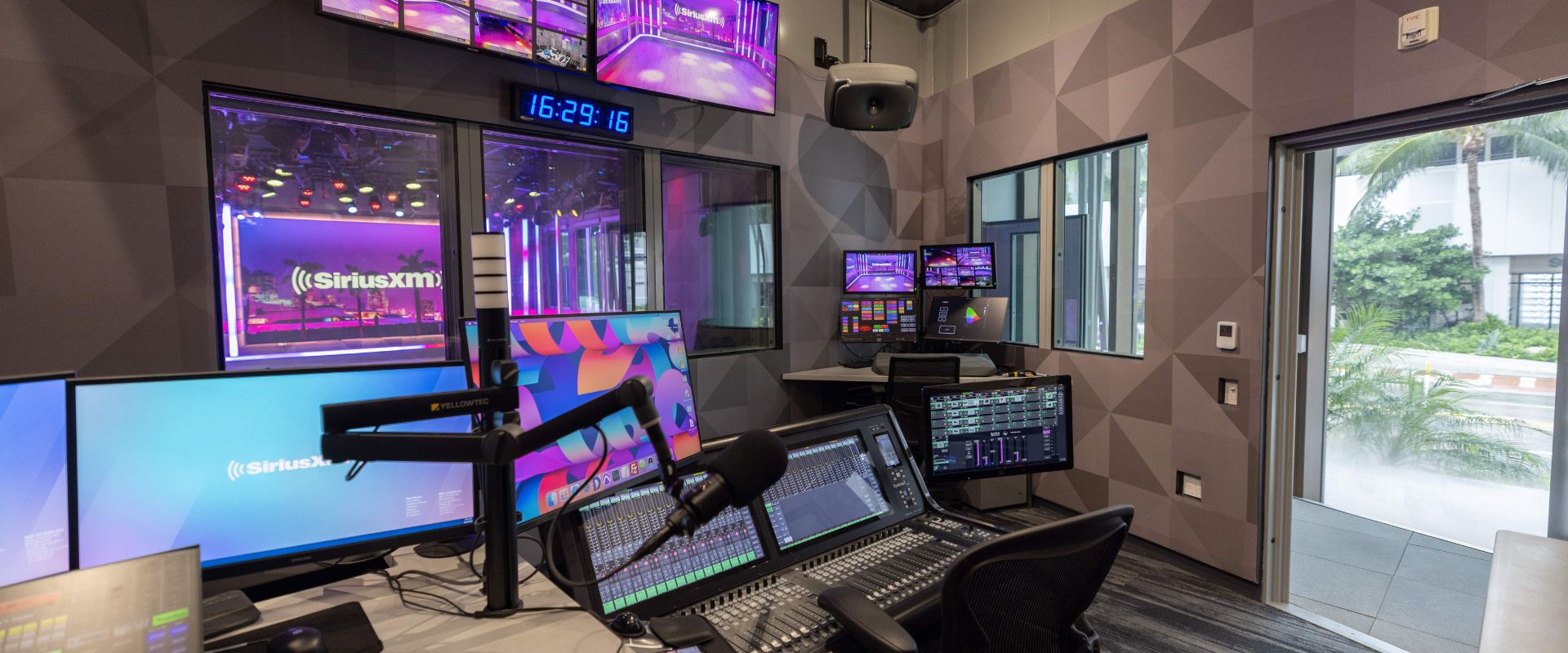 Recording Studio Builders - Sirius XM choose MECART as their recording studio builder