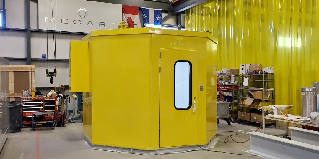 Industrial Generator Enclosures - Industrial Sound Enclosures for Power Generation - Rio Tinto Alcan x MECART