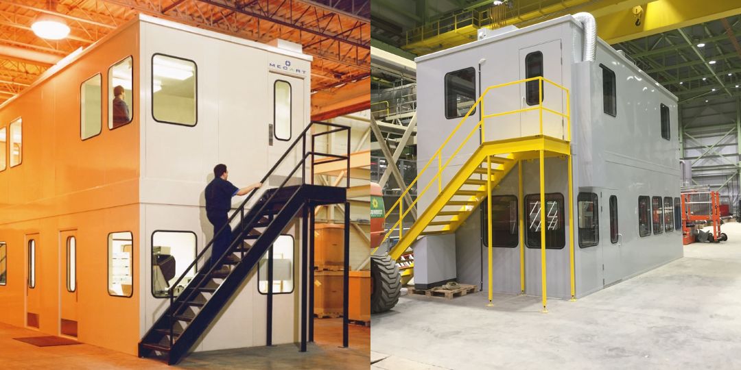 Modular Inplant Offices - MECART Modular Inplant Office System 