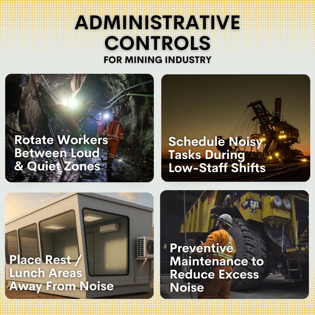 ADMINISTRATIVE Controls for Mining Industry