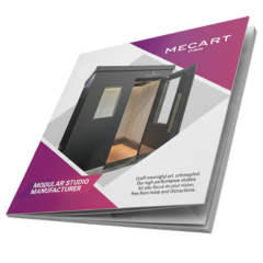 MECART Modular Studio Brochure cover