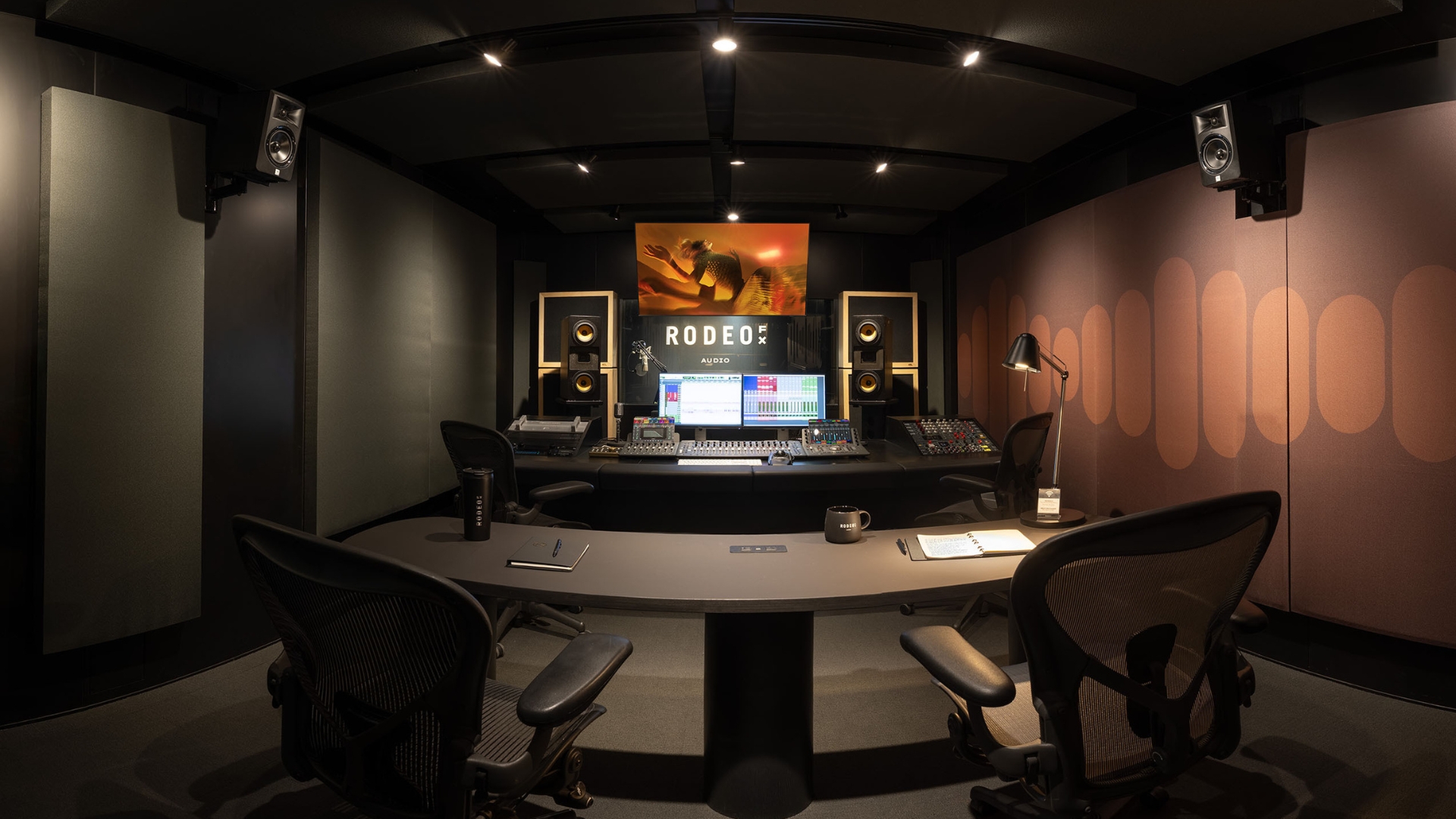 Modular studios for VFX and Sound Design - Studio Construction by MECART