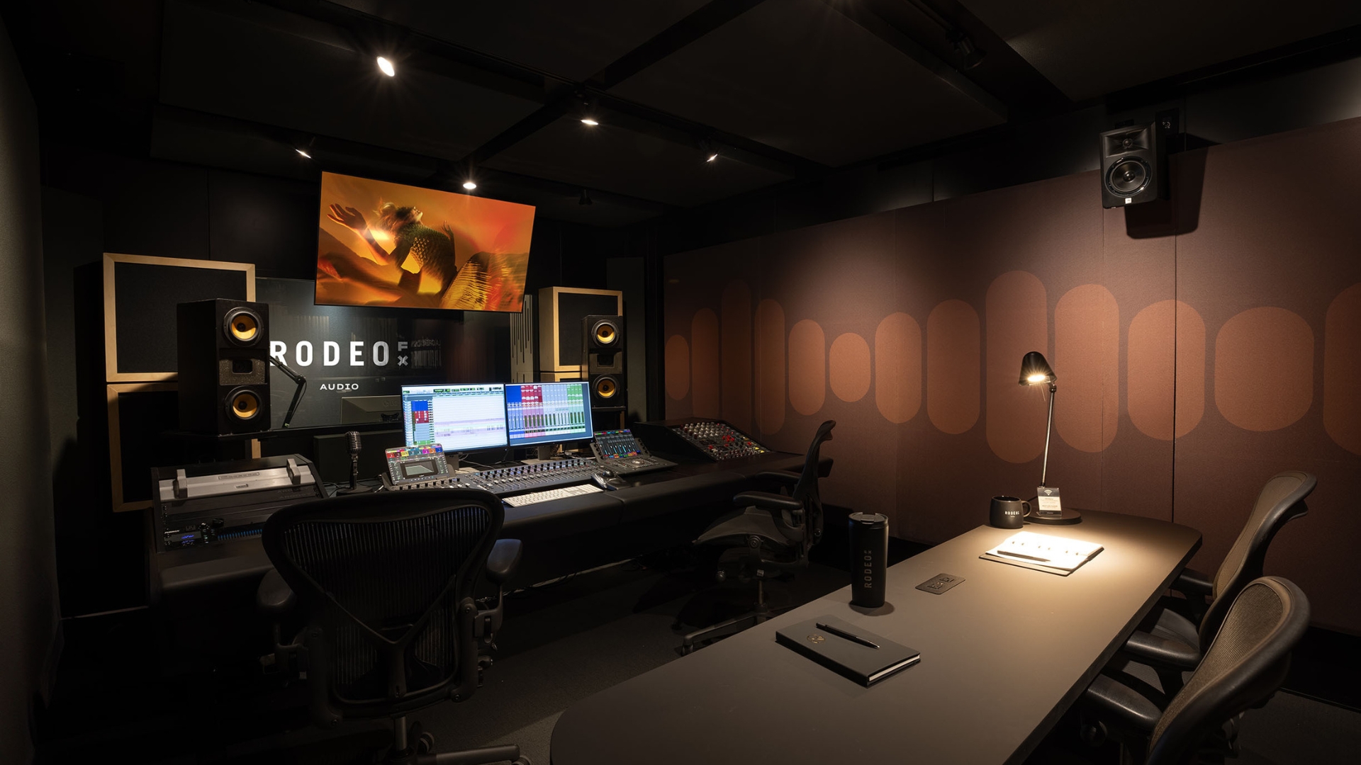 Modular studios for VFX and Sound Design - Studio Construction by MECART