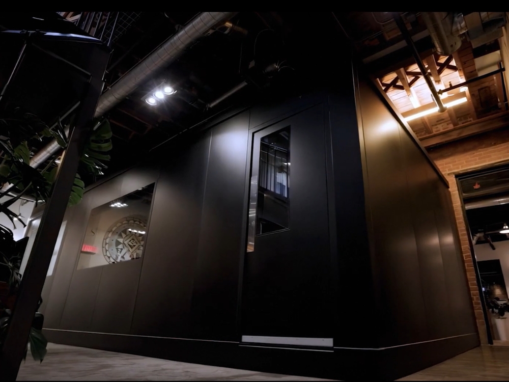 modular studio construction in less than 10 days